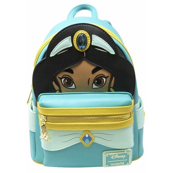 Loungefly Disney Aladdin Princess Jasmine Cosplay Mini Backpack NWT